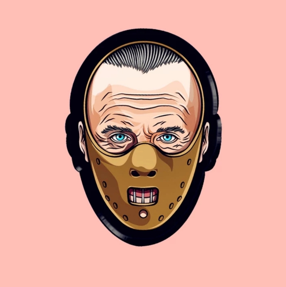 Hannibal Lecter Pin - Picture 2 of 3